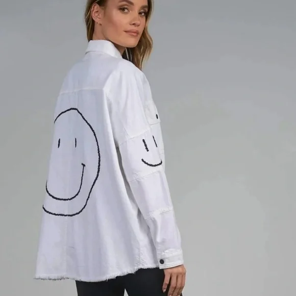 Elan Smiley Face Dolly Jacket - Picture 1 of 9
